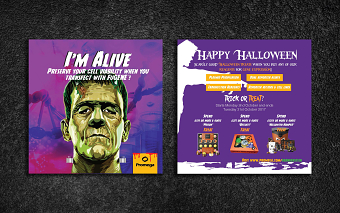 Promega Halloween 2017 Campaign