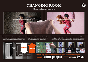 C&A "Changing room"