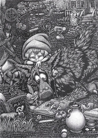 Little Red Riding Hood and a Big Bad Wolf