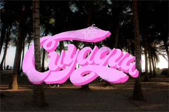 Favorite Beaches Lettering