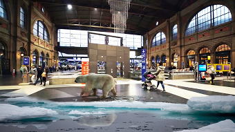 Augmented Reality Advertising Campaign – VIRTUAL POLAR BEAR By GameYan Animation Production Comp