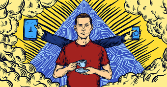 Various editorial illustrations for Unbabel - 2019