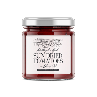 Sun dried tomatoes packaging