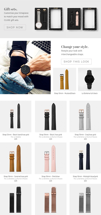 Sheerluxe - Cluse watches