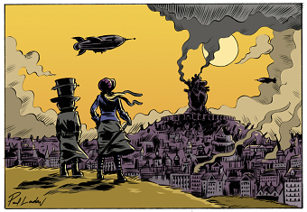 More "Alice and the Invaders" pages