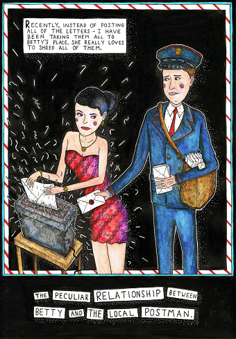 The Peculiar Relationship Between Betty And The Local Postman