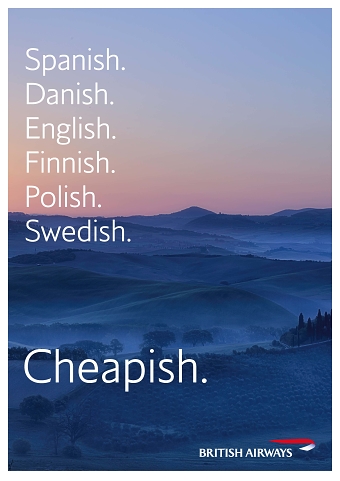 British Airways Print Ad
