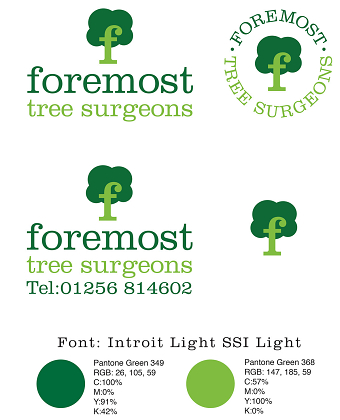 Logo design for Foremost Tree Surgeons.