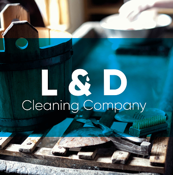 L&D Cleaning Company Branding