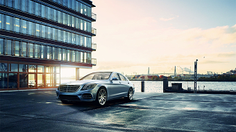 Mercedes S500 Compositing
