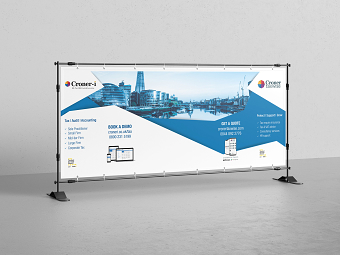 Accountex 2019 banner - Print