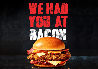 #ILoveYouBaconBurger