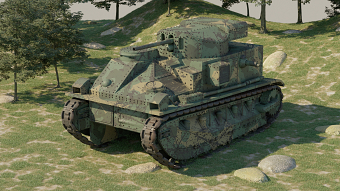 Vickers Medium MK2 Tank