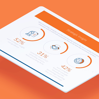 Infographic selection for cashflow company