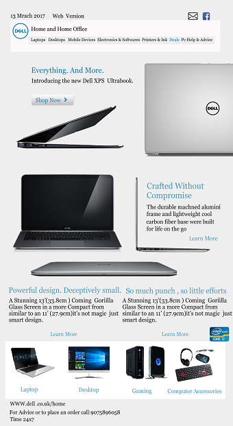 Emailer Design