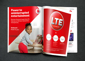 Vodafone monthly magazine