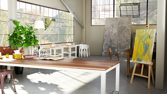 Art Studio Scene