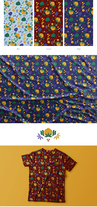 Herbal patterns set