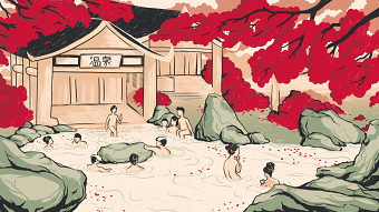 Onsen etiquette