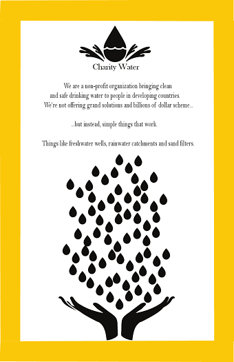 Charity Water Print