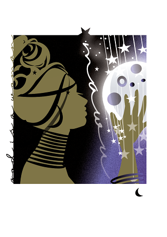 Mawu - Creator mythology empowerment poster
