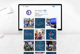 Instagram page design