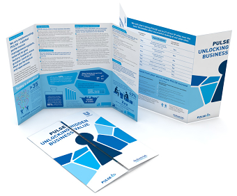 Unilever Pulse gatefold leaflet