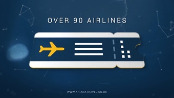 Ariana Travel Advert