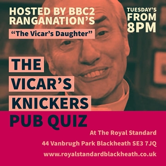 The Vicar’s Knickers Pub Quiz Promotion