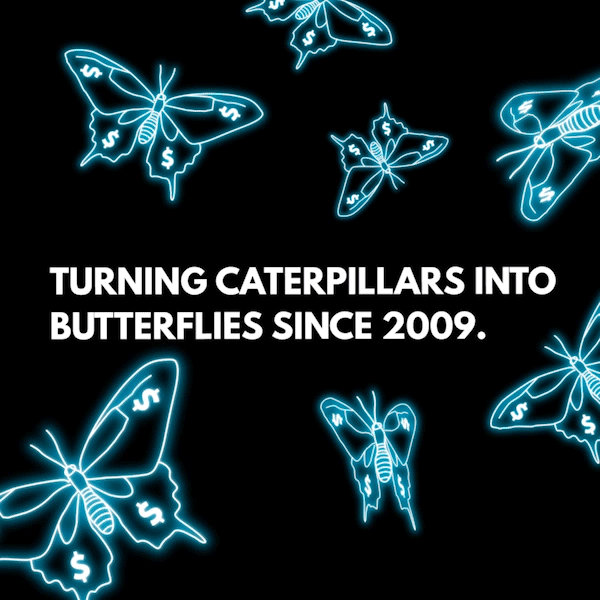 Turning Caterpillars into Butterflies since 2009