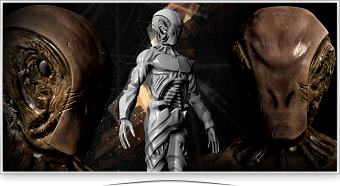 3D Character Schulpting/Texture Paint