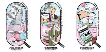 Pillustration News Infographics