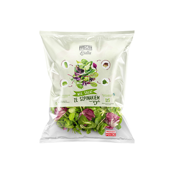 Salad mix packaging design