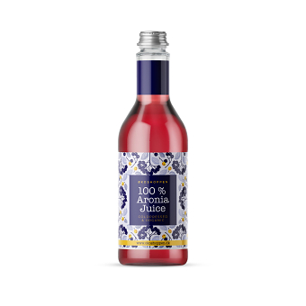 Aronia Juice Label Design