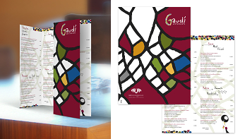 Menú Restaurante Gaudi
