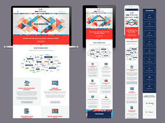 ORA Worldwide UI designs
