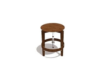 LEGGERO | Corten stool