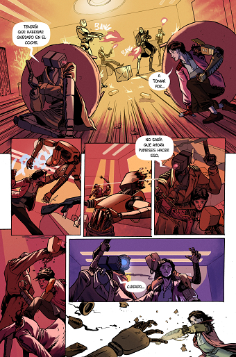 "Donna" sample pages.