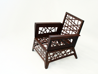 MIKADO | Corten armchair