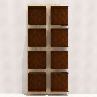MODULO | Corten bookcase