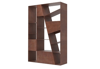 SCRINEUM | Corten bookcase