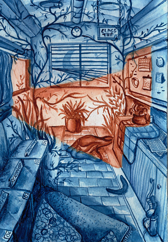 Dream Illustration - Class Trip