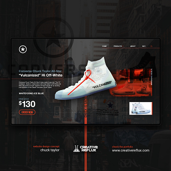 UX UI Website Design Study #CreativeReflux