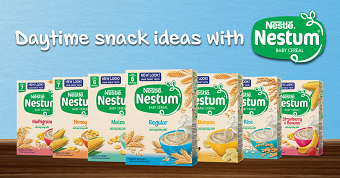Motion Graphic Elements for Nestlé Nestum Canvas Ad