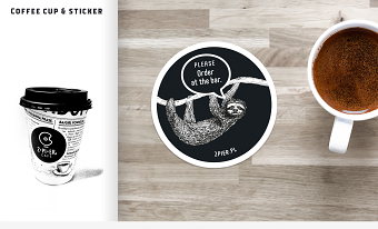 Logo and table sticker