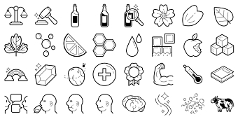 Wine themed icons