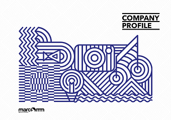 Marcomm MNC Company Profile Layout
