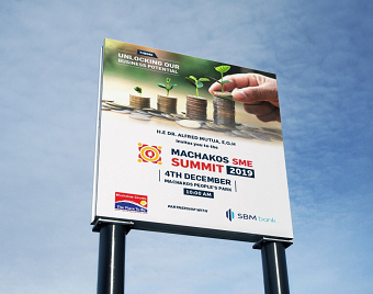 Machakos SME Summit Billboard