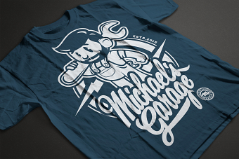 Michael's Garage Identity design