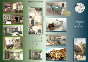 Residential interiors & furnitures